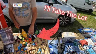 I Took The Lot At This Carboot Sale | Torksey Carboot Sale | Uk Reseller