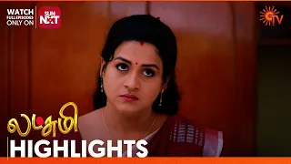 Lakshmi - Highlights | 04 May 2024| New Tamil Serial | Sun TV