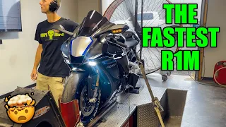 Yamaha R1M SETS Dyno RECORD 🏆 | Highest Horepower R1 On Moore Mafia ECU Flash & Dyno Tune