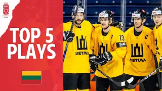 Top 5 Plays: Lithuania | 2024 #mensworlds Division 1B