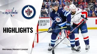 Виннипег - Вашингтон / NHL Highlights | Capitals @ Jets 2/27/20