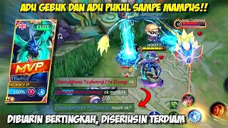 SALAH BESAR BERANI TABRAK THAMUZ BUILD TERKUAT 2023! ADU PUKUL2AN? GAS🔥 BEST BUILD THAMUZ GAMEPLAY