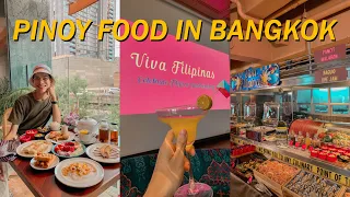 WHERE TO EAT FILIPINO FOOD IN BANGKOK? | Viva Filipinas & Akara Hotel Tour | Thailand 2020| Vlog #22