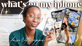 what's on my iphone 2024 📱✨ my aesthetic, favorite apps, and more!