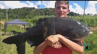 Canal Tamba Doido TV  -  Pescando Entre  Amigos  -  Pesqueiro Anzol de Ouro