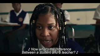 Project Power (2020) - School Rap With Subtitles