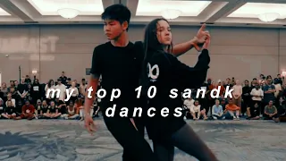 my top 10 sean and kaycee dances ☆