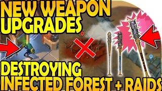 DESTROYING the INFECTED FOREST - NEW WEAPON UPGRADES COMING- Last Day On Earth Survival Update 1.8.5