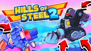 СТАЛ ОГРОМНЫМ ШИФТОМ! ПРОТЕСТИРОВАЛ НОВЫЙ ТАНК! ТАНКОВАЯ БИТВА ОНЛАЙН HILLS OF STEEL 2