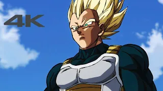 4K Vegeta Super Saiyan Transformation | Dragon Ball Super: Broly