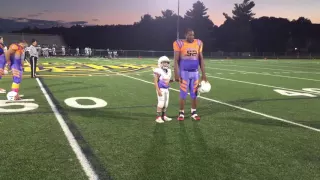 Nine Year Old Comes Out of Wheelchair to Stand For National Anthem