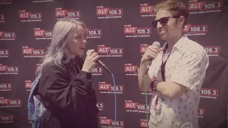 Billie Eilish Interview With Dallas At ALT 105.3 BFD 2018