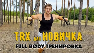 TRX тренировка для начинающих. Программа тренировок с TRX петлями