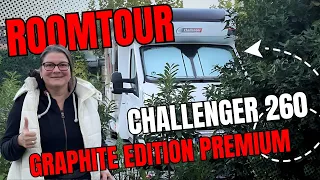 Wohnmobil Roomtour im Ford Challenger 260 Graphite Premium