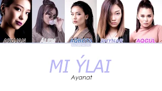 Ayanat - Ми улай [сөзі, текст+latyn lyrics] КАРАОКЕ!