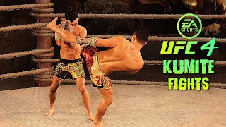 UFC 4 Kumite Fights : Song Yadong Vs. Dooho Choi : (Legendary AI Vs AI) : UFC 4 (PS4)