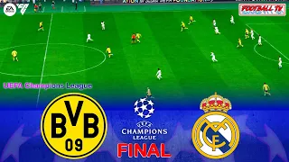 Borussia Dortmund vs Real Madrid - Ft. Mbappe Vinicius Bellingham | UCL 2024 Final | EA FC 24 PC
