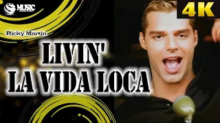 Ricky Martin - Livin' La Vida Loca - 4K• ULTRA HD (REMASTERED UPSCALE)