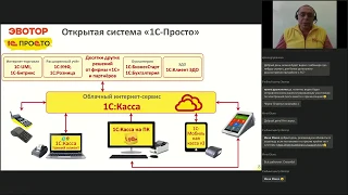 #1CиЭвотор Как легко и просто подружить ваш Эвотор с продуктами фирмы  1С (вебинар 1С и Эвотор)