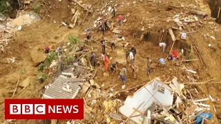 Deadly landslides wreak havoc in Petrópolis, Brazil - BBC News