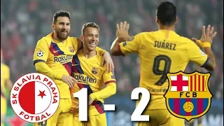 Slavia Prague vs Barcelona [1-2], Champions League, Group Stage 2019/20 - MATCH REVIEW