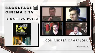 #backstage - Il cattivo poeta - Intervista a Andrea Campajola | #daviddidonatello