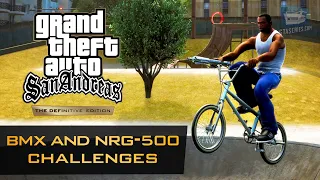 GTA San Andreas - BMX and NRG-500 Challenges [Bike or Biker Trophy]