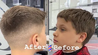 Kids hairstyles #bestbarber #barber #menhairstyle #kidshaircut