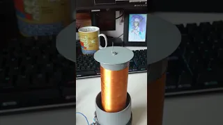 Bad Apple on Tesla coil