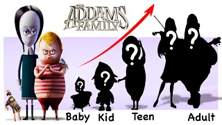 The Addams Family Growing Up Baby To Old | Cartoon Wow