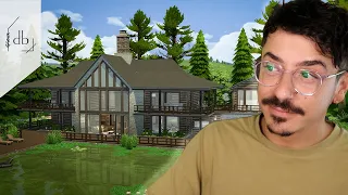 RENOVATING My Old "LAKE HOUSE" Build | The Sims 4