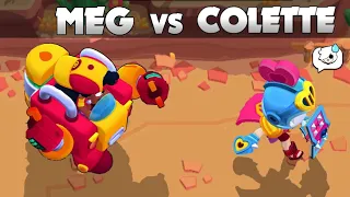 Meg Vs Colette | 1Vs1 | 27 Tests | Brawl Stars