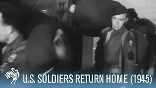 15,000 American Soldiers Return Home to New York (1945) | War Archives