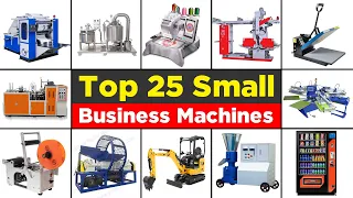 25 Small Business Machines to Make Money in 2024 | 25 Business Machines Buy on Amazon to Make Money