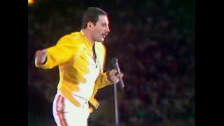 Queen - Wembley 11 - Tie Your Mother Down [Upscaled 2k snippet]