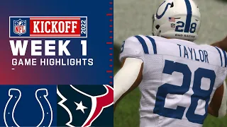 Colts vs. Texans Week 1 - Madden 22 Simulation Highlights (Madden 23 Rosters)