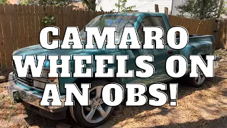 How to put Camaro wheels on your 1988-1998 OBS!