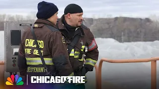 Firehouse 51 Saves a Man Trapped in Cement | Chicago Fire | NBC