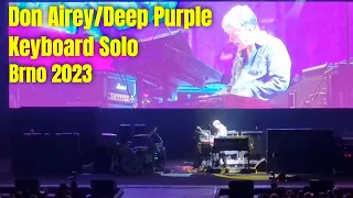 Deep Purple - Don Airey Keyboard Solo Live in Brno 2023