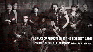 Bruce Springsteen & The E Street Band - When You Walk In The Room | Rehearsal- St. Louis 2008| audio