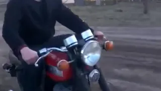 Авария Идиот купил Мотоцикл Idiot bought a motorcycle accident Java — копия