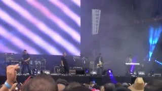 New Order playing Blue Monday at Lollapalooza 2013