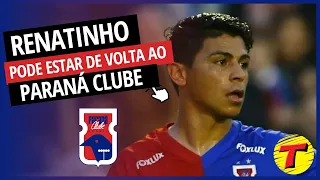 O meia Renatinho negocia para retornar ao Paraná Clube