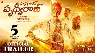 Samrat Prithviraj Trailer | Akshay Kumar, Sanjay Dutt, Sonu Sood, Manushi Chhillar | Telugu Version