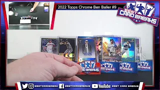 2022 Topps Chrome Ben Baller #9 - 12 Box Case Random Teams 2/23/23