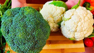 A friend from Spain taught me how to make broccoli and cauliflower so delicious! Nelli Vegan Word!