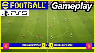 NEW Official eFootball 2022 Full Match Gameplay - Manchester United vs Manchester Utd (PS5 Next Gen)