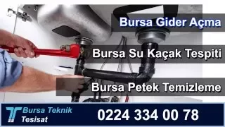 gider açma bursa - 0224 334 00 78