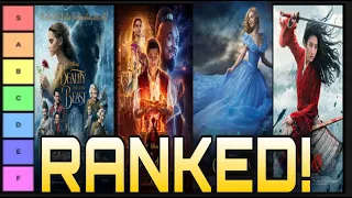 Every Disney Live Action Remake Ranked! (w/Mulan!)