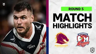 Brisbane Broncos v Sydney Roosters | Match Highlights | Round 5, 2022 | NRL